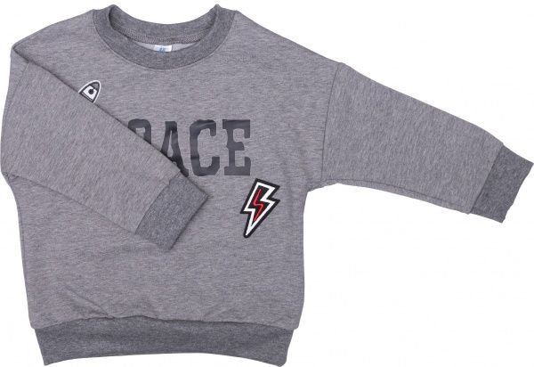 Джемпер Luna Kids р.110 сірий меланж 103552 