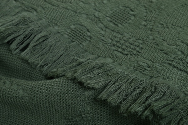 Плед Nazare 130x170 см зеленый La Nuit