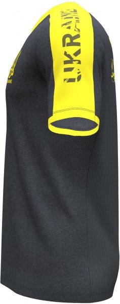 Футболка форми збірної України 2021 Joma FED. FUTBOL UCRANIA SHORT SLEEVE T-SHIRT AT102362B159 р. S сірий