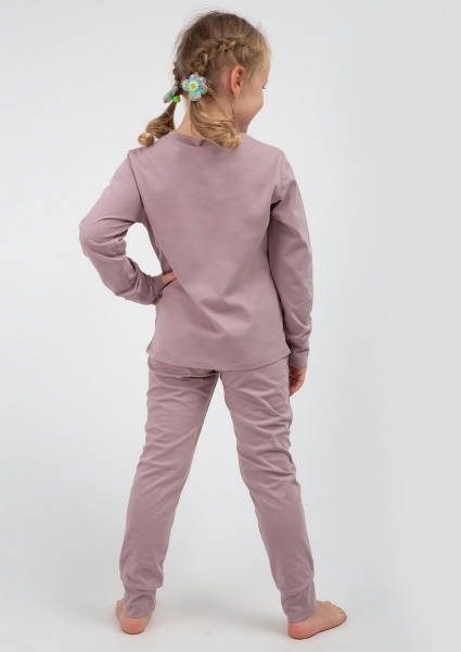 Піжама дитяча унісекс Roksana 1065/12035 р.116 бузковий 