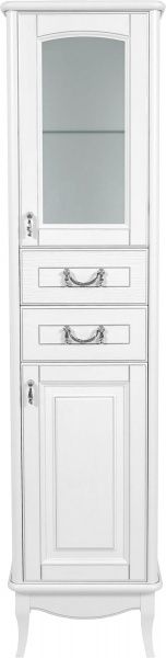 Пенал напольный Aqua Rodos Микела белый