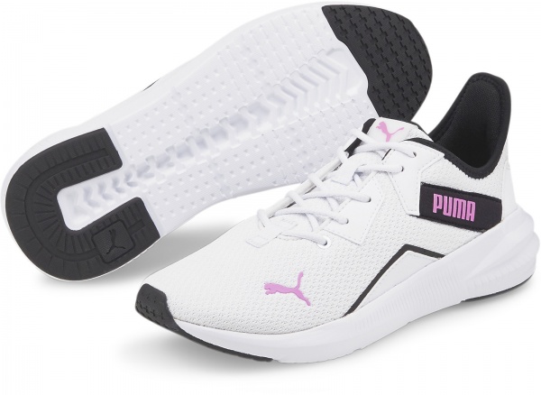 Кроссовки Puma Platinum Shimmer Wn s 19526505 р.UK 3,5 бело-черный