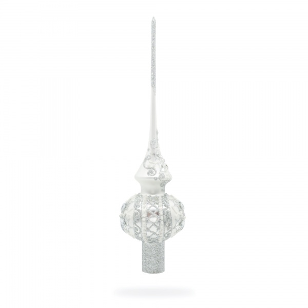 Верхівка скляна Вуаль B-397 матова срібло 