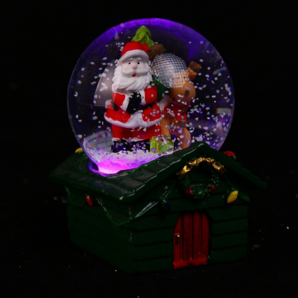 Сувенір новорічний будинок з підсвіткою LKЕ-14-65 світлодіодна (LED) 