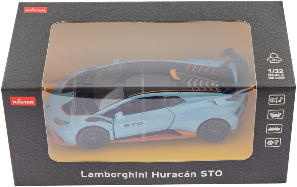 Автомодель Rastar 1:32 Lamborghini Huracan STO 454.00.79