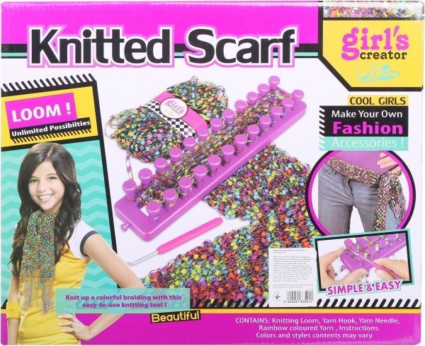 Набор для творчества вязание Шарф JDY1605020418