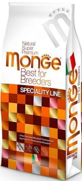 Корм Monge Dog All breeds Puppy & Junior lamb & Rice для цуценят всіх порід зі смаком ягняти та рису 15 кг