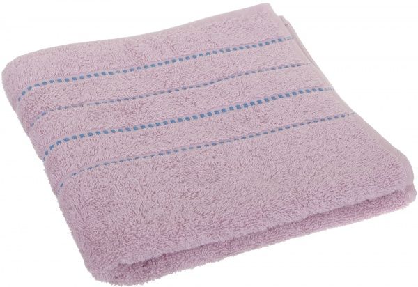 Рушник з бордюром 50x90 см рожевий Saffran 