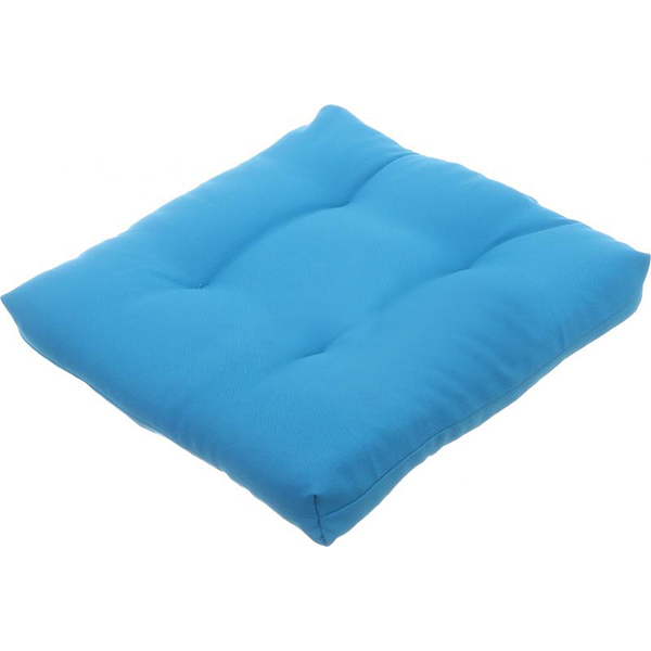 Подушка Indigo стеганная Color mini 35х35х5 см василек