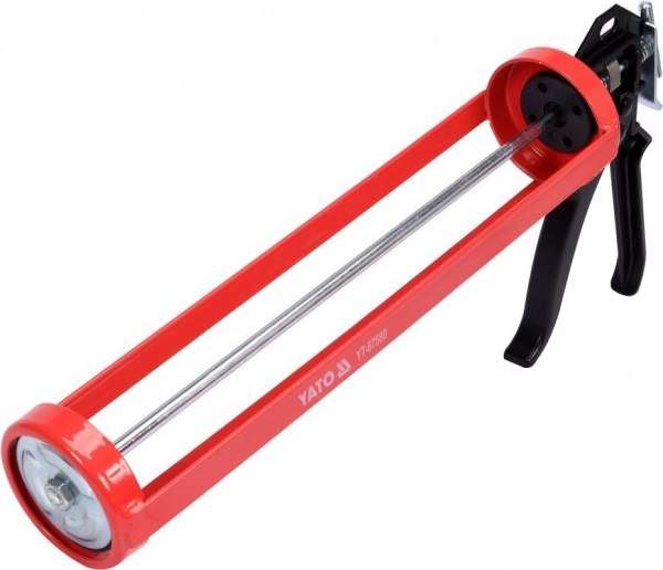 Пистолет для герметика YATO со сменными насадками YT-67580