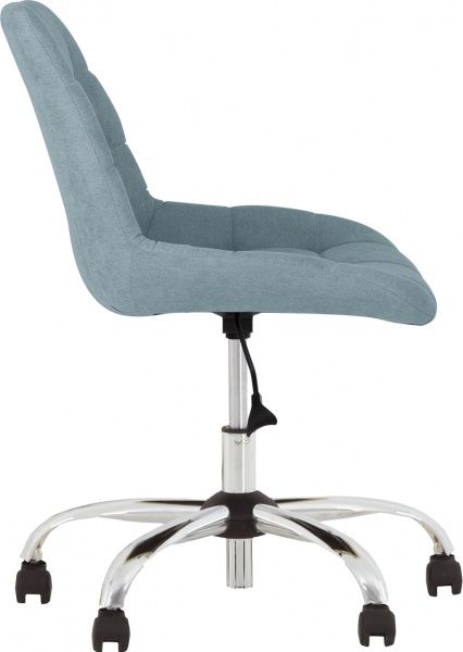 Крісло Nowy Styl NICOLE GTS (J) CHR68 (CH) SORO-34 бірюзовий 