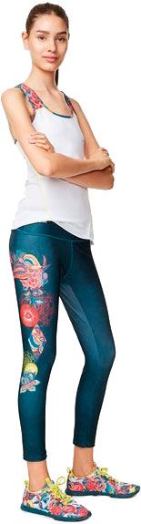 Лосины Desigual 17WZRK214153 S черный