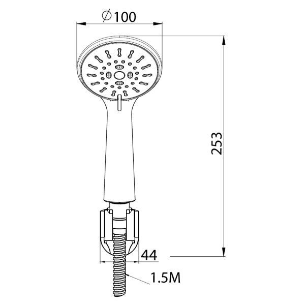Душевой набор Imprese S1001003