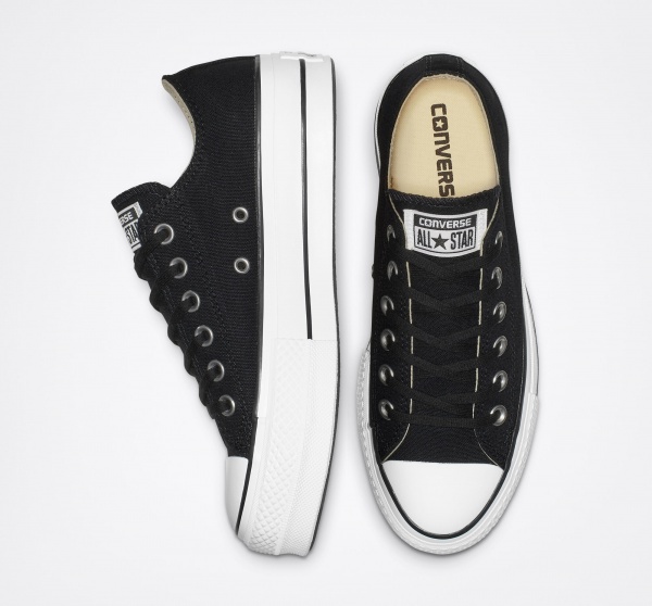 Кеды Converse CHUCK TAYLOR ALL STAR CANVAS PLATFORM 560250C р.US 7,5 черный