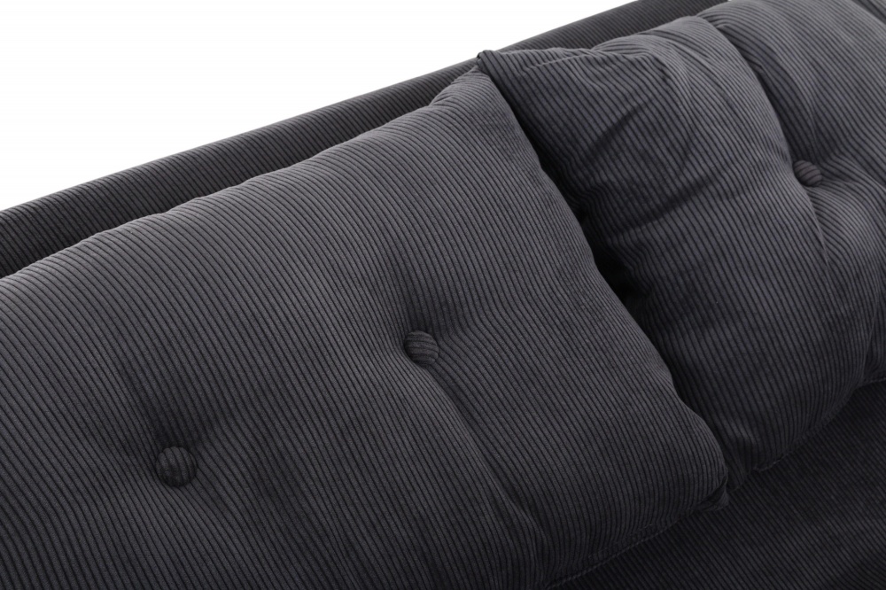 Диван прямий Центр Меблів НОТТ графіт 117x155 мм