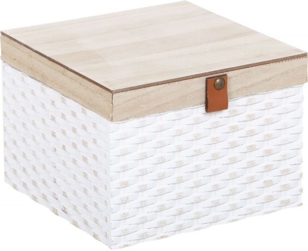 Скринька Плетіння 19,5x19,1x14 см