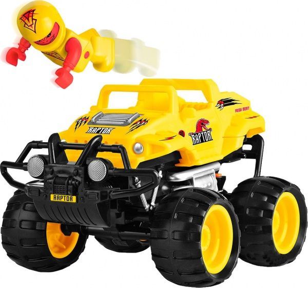 Машинка на р/у Monster Smash-Ups Ти-рекс Желтый