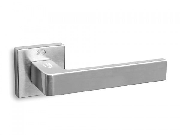 Ручка дверная Convex 1605 с антимикробным покрытием матовый хром