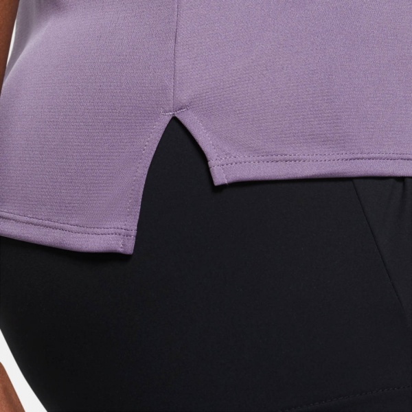 Футболка Nike W NK DF SWSH RUN TOP SS DD4898-574 р.L фіолетовий