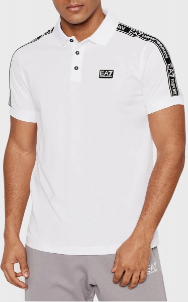 Поло EA7 POLO SHIRT 3LPF20-PJ02Z-0100 р.XL білий