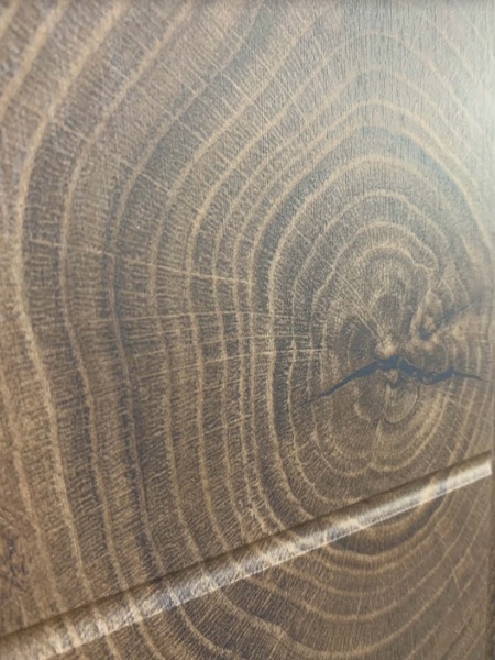 Двері вхідні Міністерство дверей Оптима 257 спил дерева коньячний 2050x960 мм праві