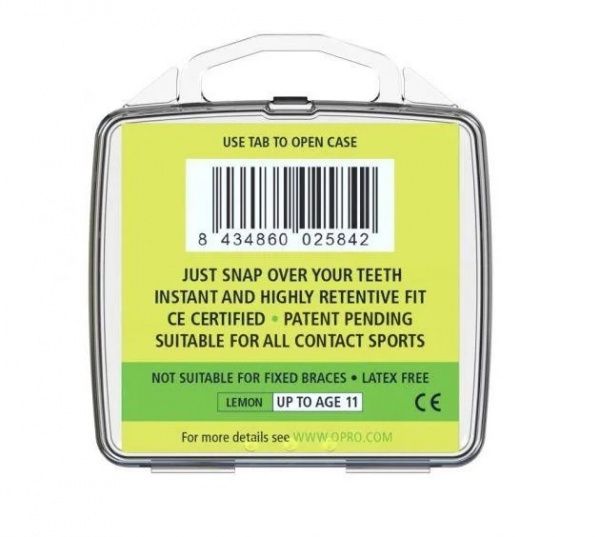 Капа Opro Junior Snap-Fit 002143007 р. универсальный 