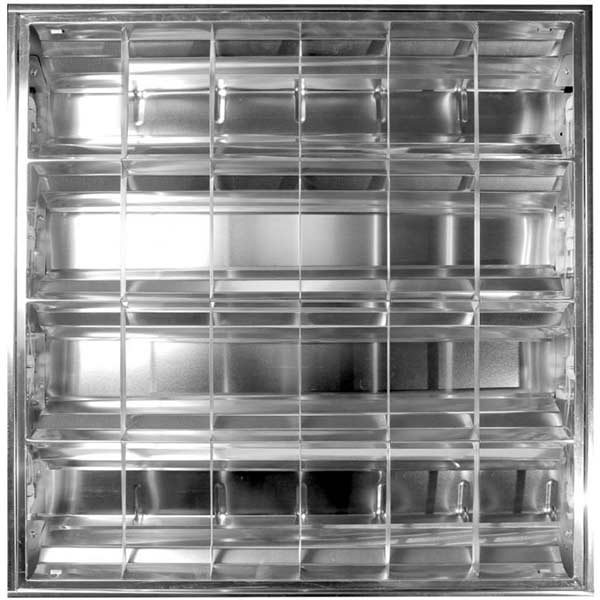 Светильник административный Светкомплект Northcliffe G13 Passat 418 A07 220 Вт IP20 серебряный 