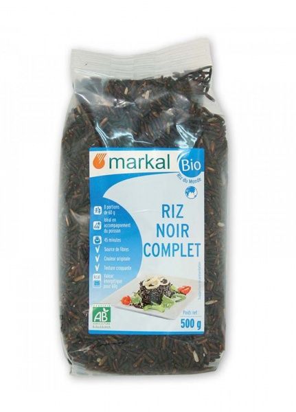 Рис Markal черный длиннозерный тайский 500г 3329485551201 