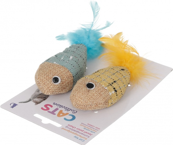 Набір іграшок Koopman для котів 2 шт. різнокольоровий 491003480