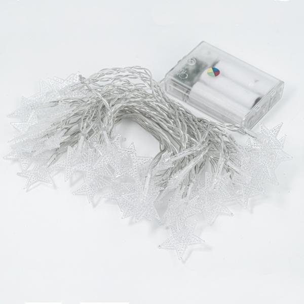 Декоративная гирлянда Altalusse (INL-2706B-40 Multicolor) встроенный светодиод (LED) 40 ламп 6 м 