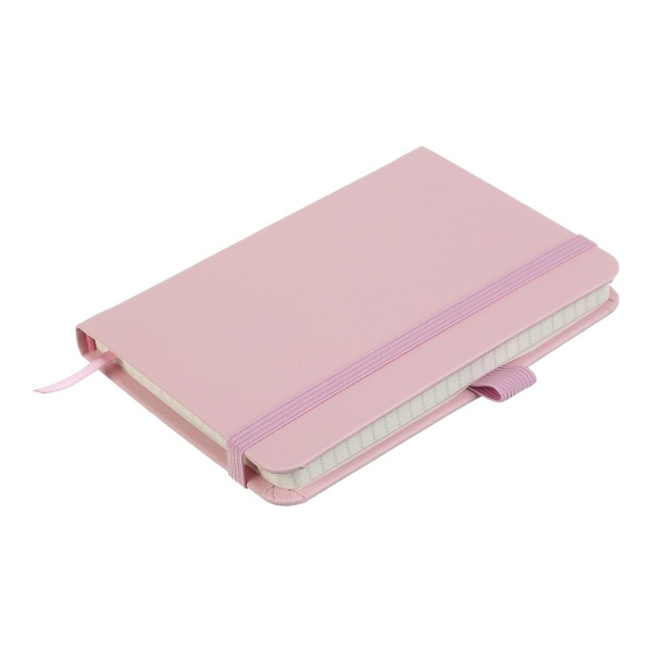 Книга для нотаток Etalon 95x140 мм 96 арк. клітинка рожевий Buromax