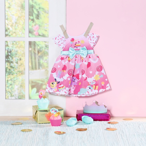 Одежда для куклы Zapf Baby born - День рождения делюкс 834152 834152