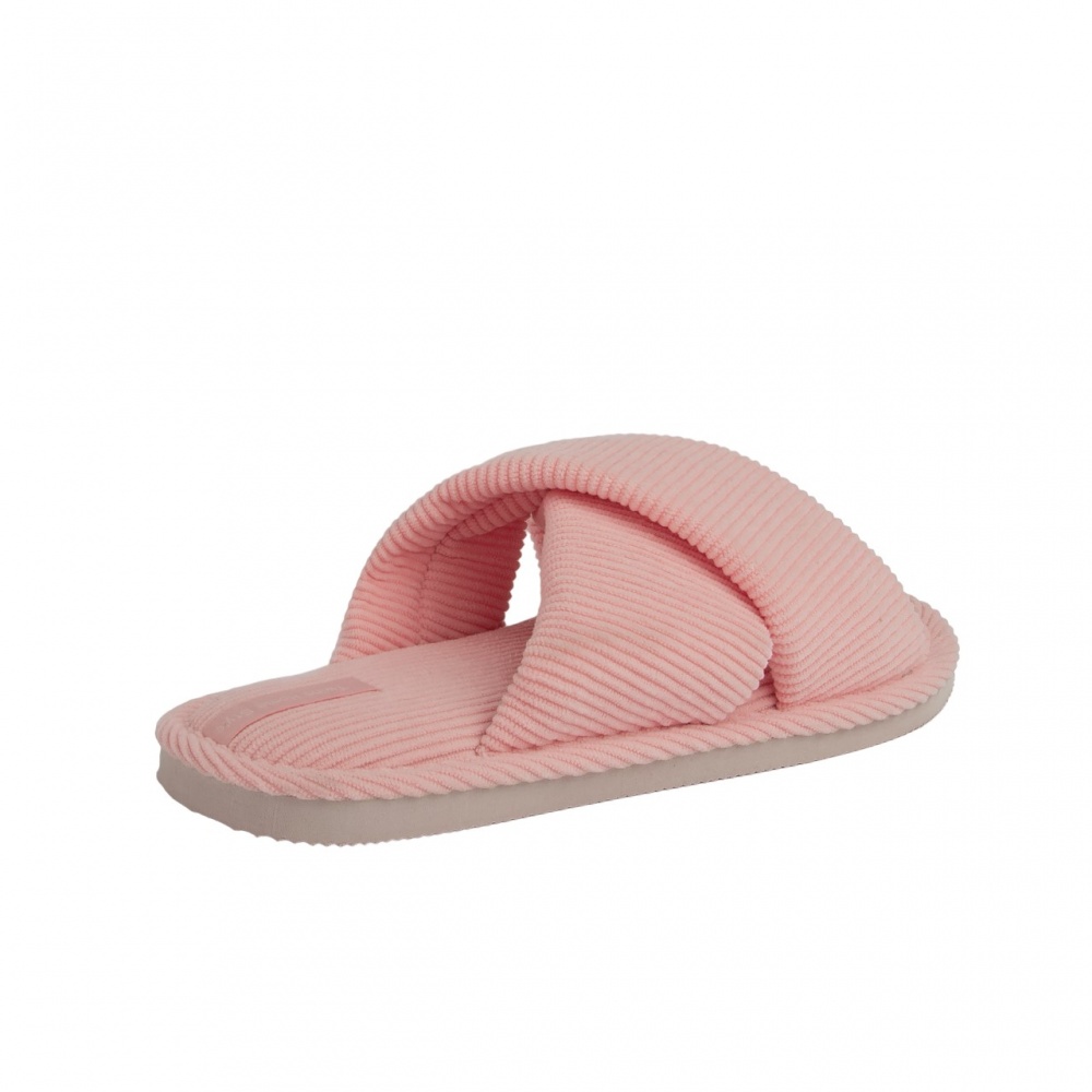 Капці домашні Twins HS-VL вельвет Х 12470 р.38/39 рожевий