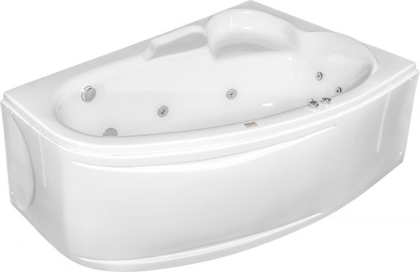 Ванна гидромассажная EGO Nicole 160х105 левосторонняя (6 компл.)