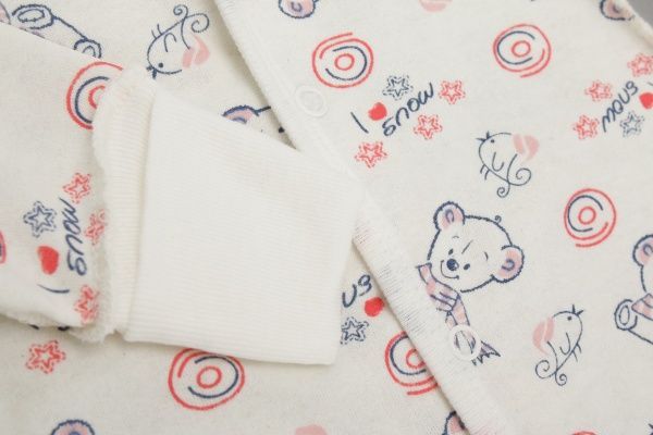 Боди Фламинго ясельный р.56 молочный 365-310 