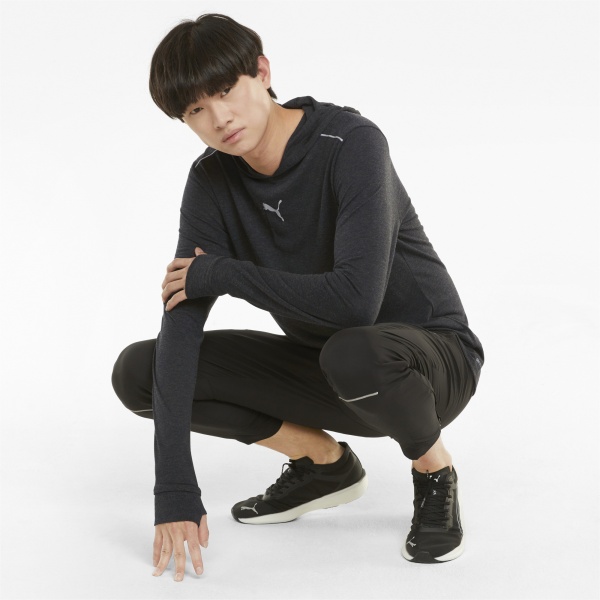 Джемпер Puma RUN WOOL MIDLAYER 52086201 р. S чорний