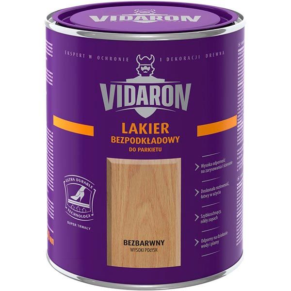 Лак Vidaron паркетный матовый 0.75 л