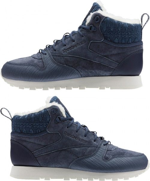 Кроссовки Reebok Classic Leather Arctic Boot BS6275 р.37,5 синий