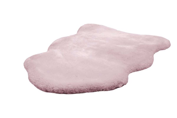 Килим Kayoom Rabbit Sheepskin pink 60 см x 90 см 