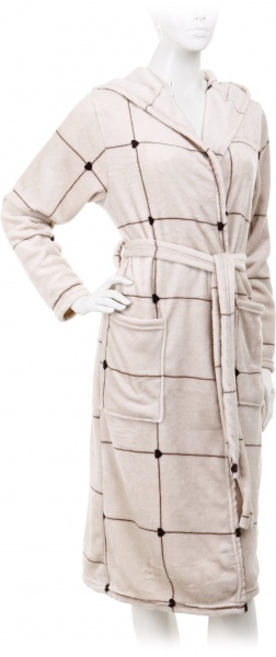 Халат с микрофибры La Nuit Cell р. M кремовый