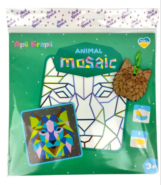 Мозаика мягкая Apli Krapli Волк МГ-02