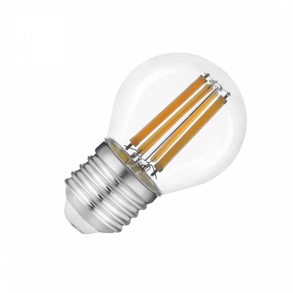 Лампа світлодіодна LED CONCEPT FIL G45 8 Вт E27 3000 К 220 В прозора