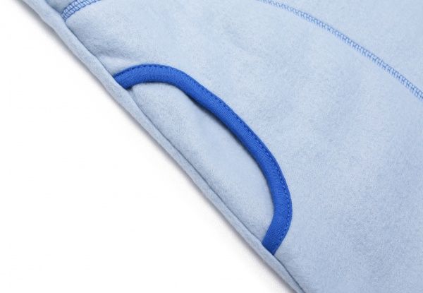 Кофта Luna Kids флісова р.128 блакитний 