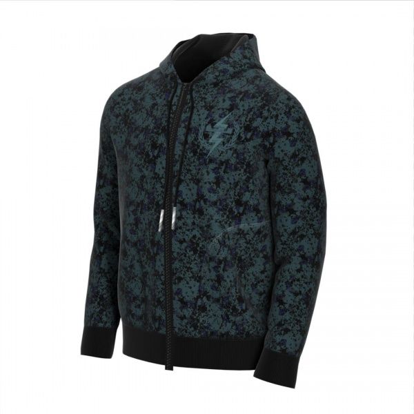 Джемпер Nike LEBRON M NK HOODIE FZ AOP CK6761-010 р. L чорний