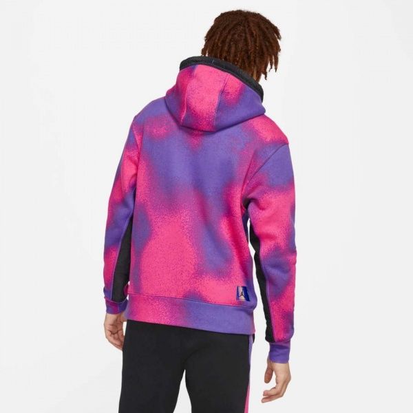 Джемпер Nike M J PSG AOP FLEECE PO CK9649-510 р. L чорний