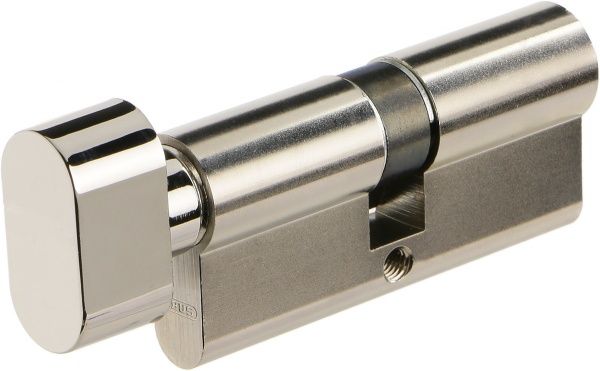 Циліндр Abus KE45 35x35 ключ-вороток 50 мм матовий нікель