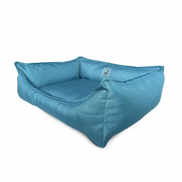 Лежак PETBED Mix Комфорт S 60x45x21 см голубой
