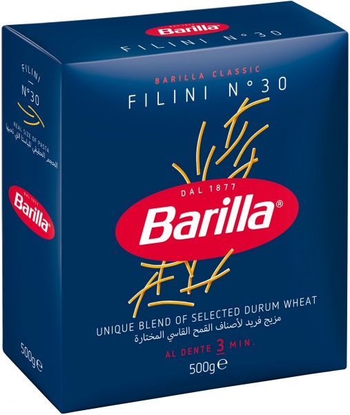 Вермішель Barilla Filini №30 500 г 