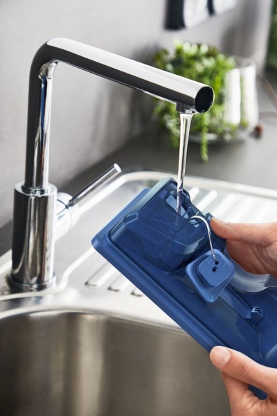 Пылесос аккумуляторный Rowenta X-Force 9.6 Aqua Allergy RH20C0WO blue 