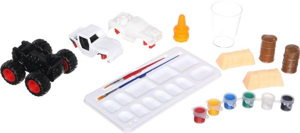 Игровой набор Shantou Автомобиль с красками 15 деталей F107187